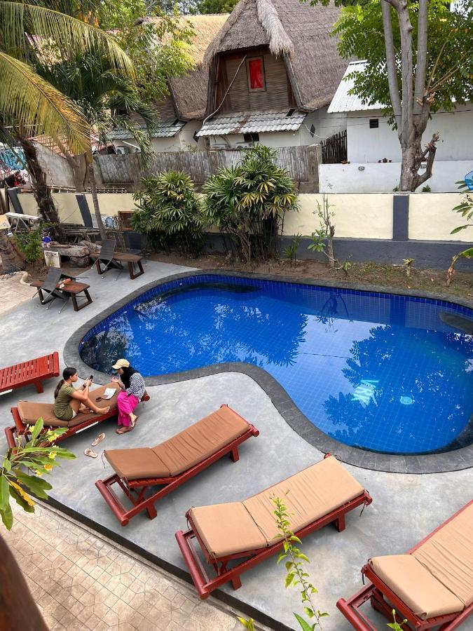 Gihon Bungalow Gili Trawangan Bagian luar foto