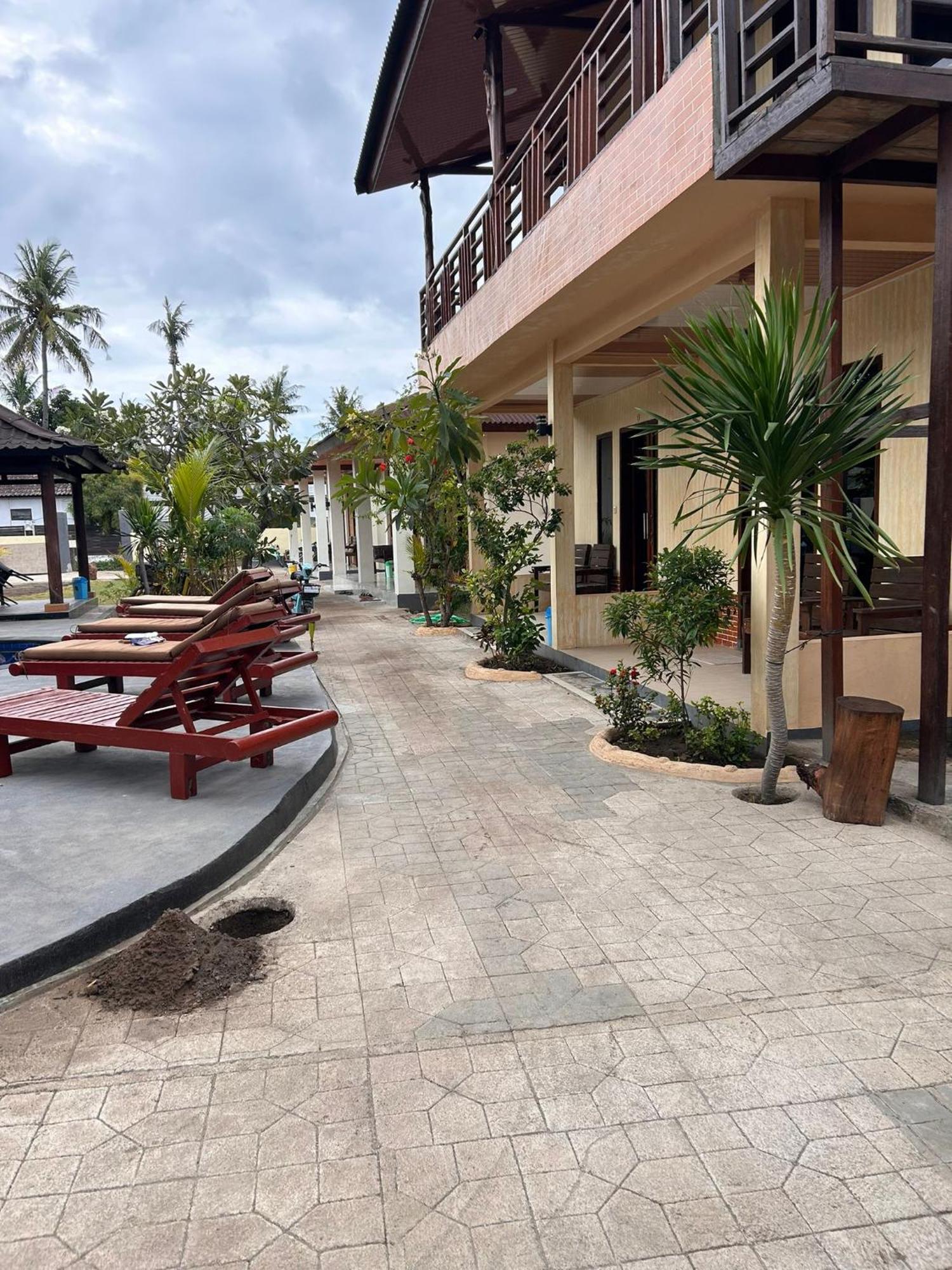 Gihon Bungalow Gili Trawangan Bagian luar foto